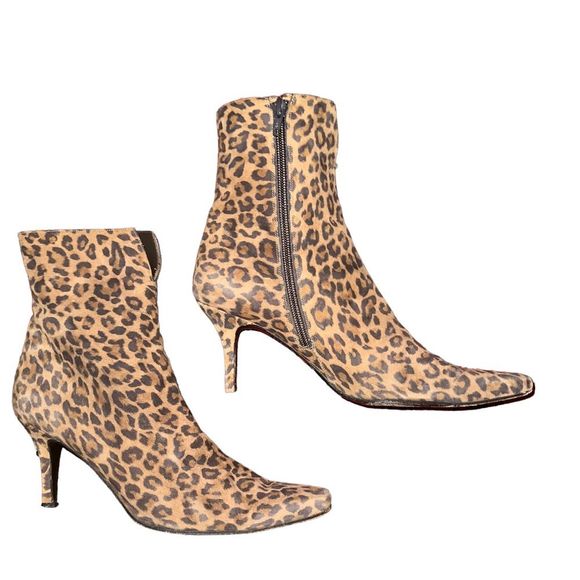 Stuart Weitzman Boots Animal Print 8.5 AAAA - Picture 4 of 8